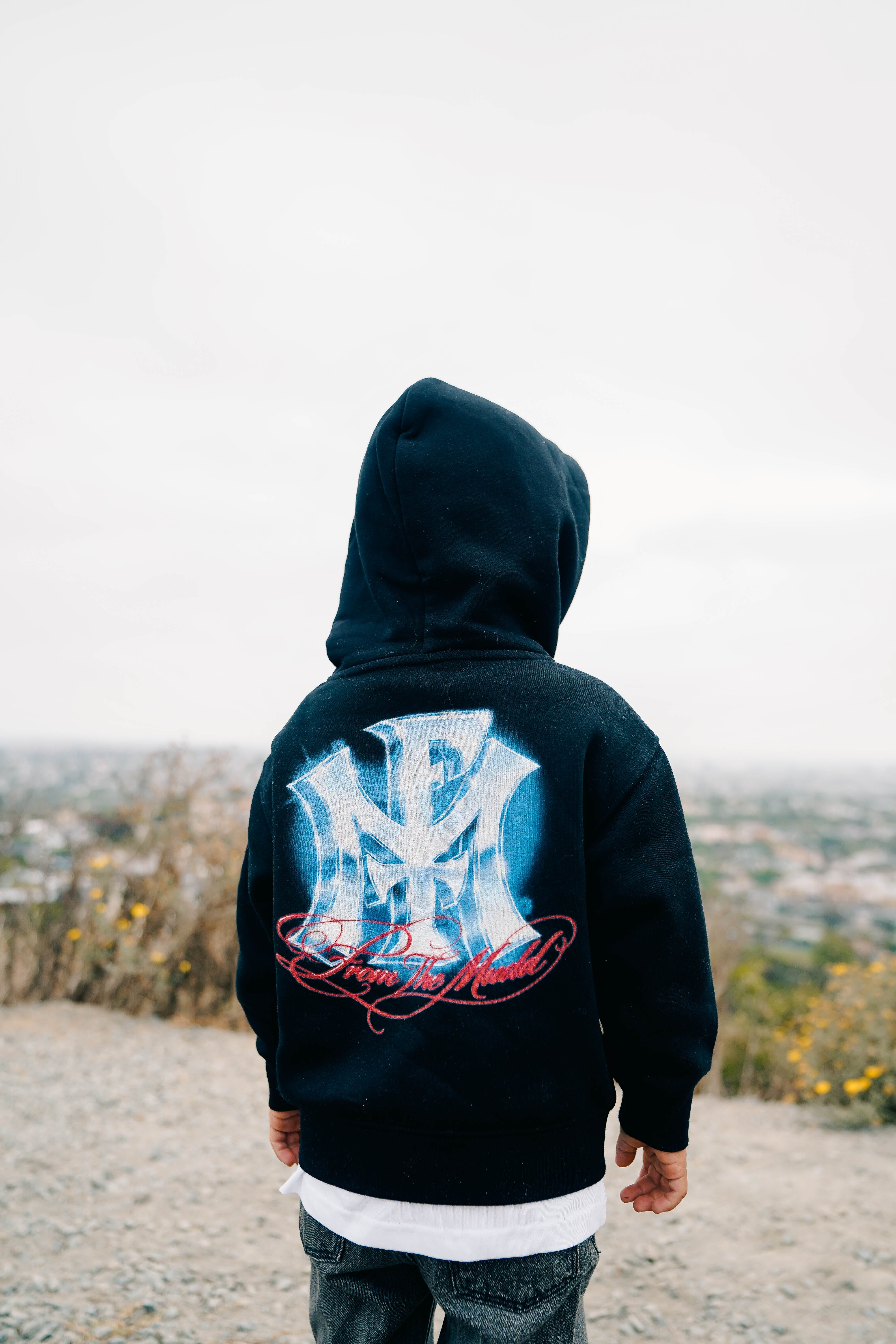 Kids Air brush hoodie