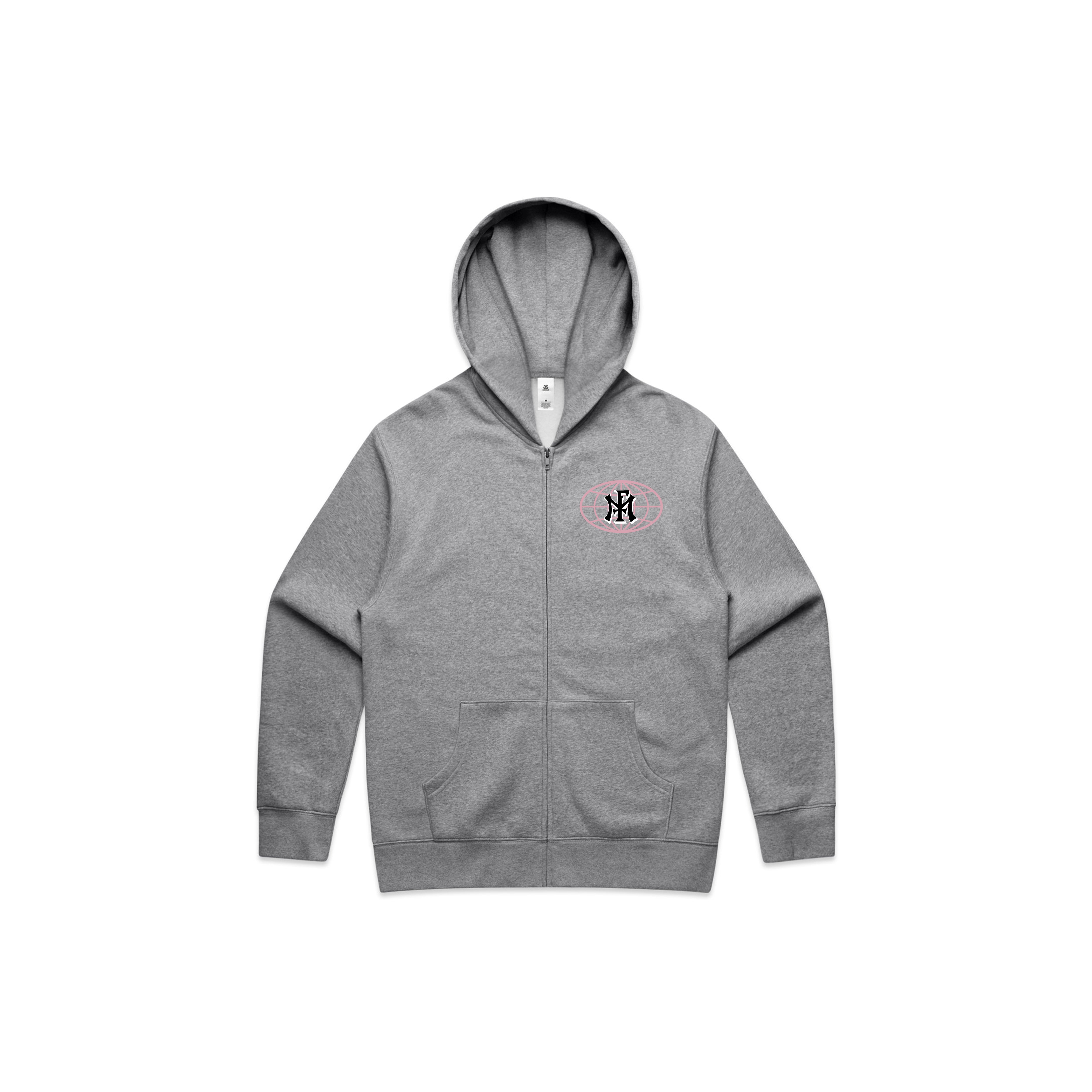 WorldWide Zip-Up Hoodie