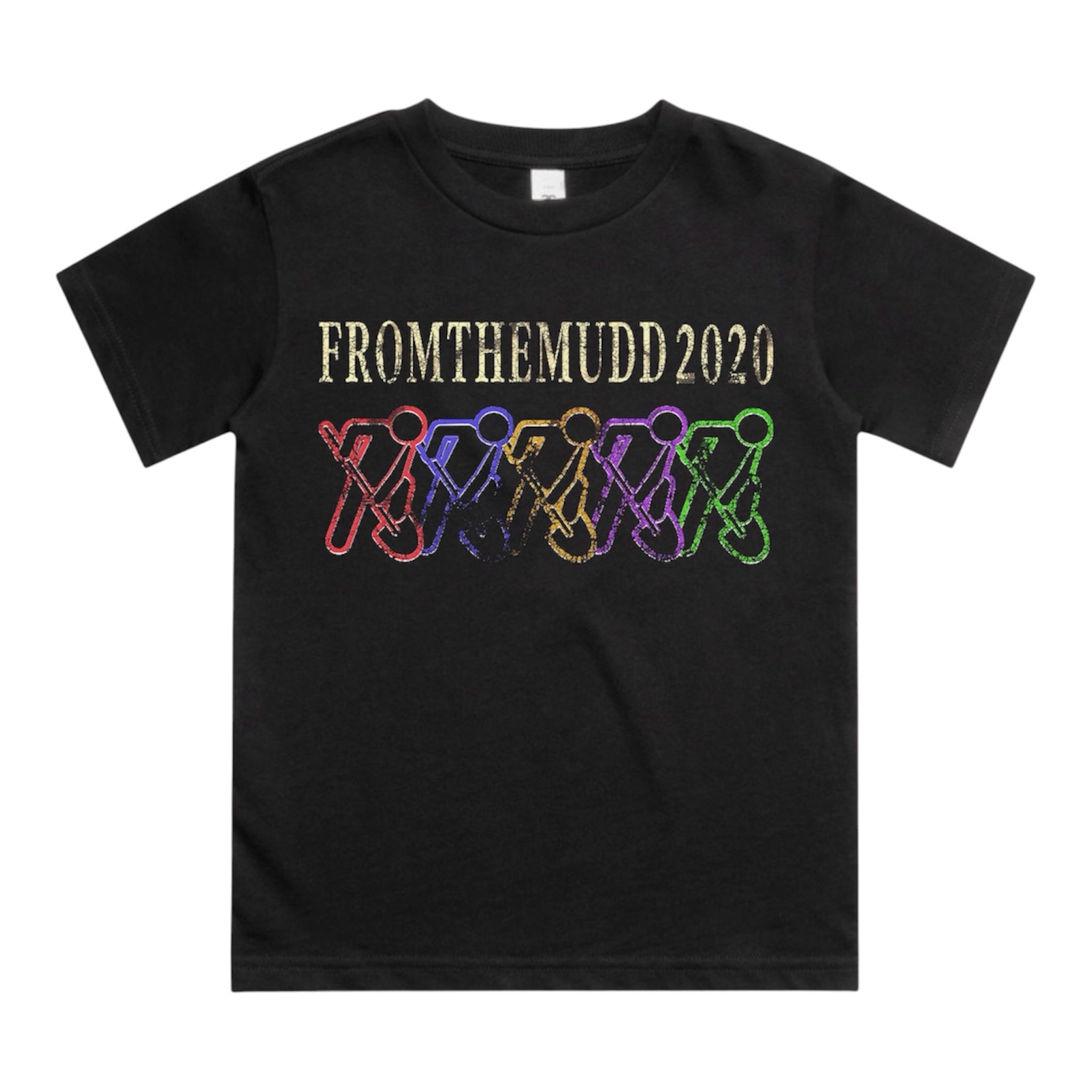 Kids multi color tee