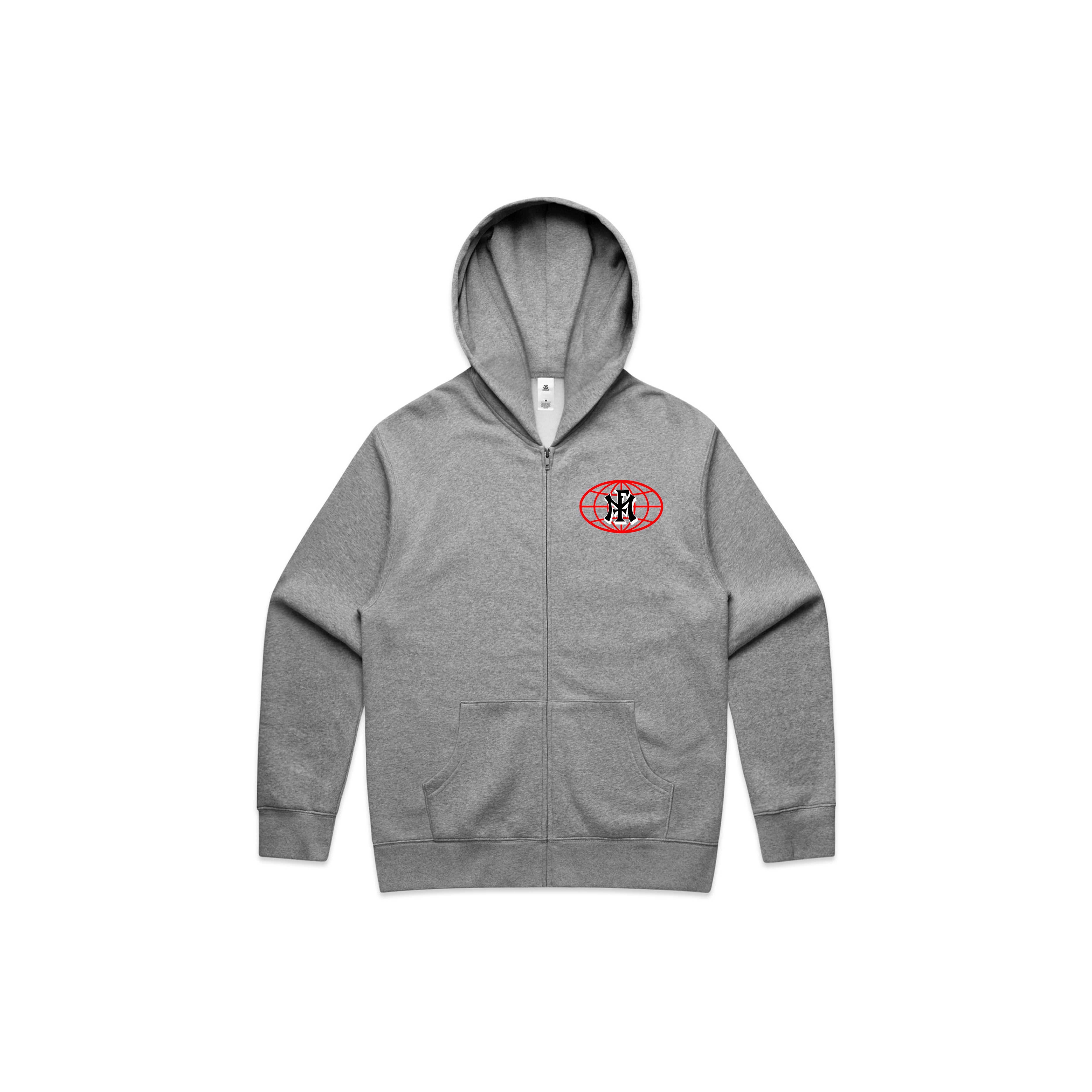 WorldWide Zip-Up Hoodie