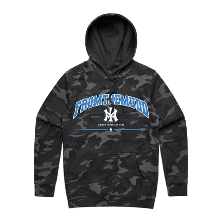 Blue Camo Hoodie